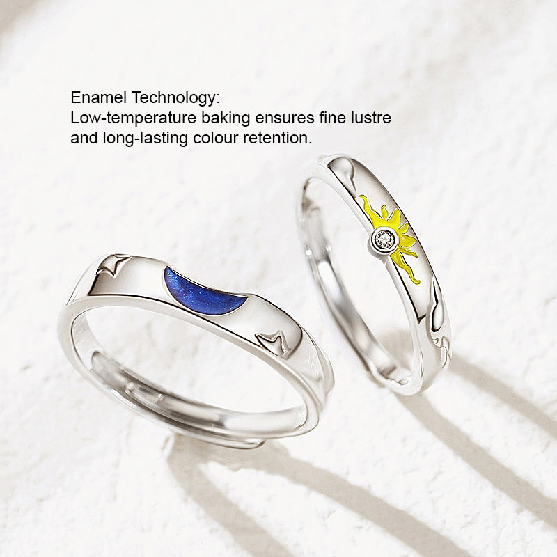 Eclipse Couple Rings