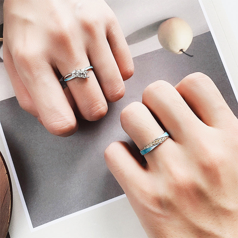 Forest Couple Rings