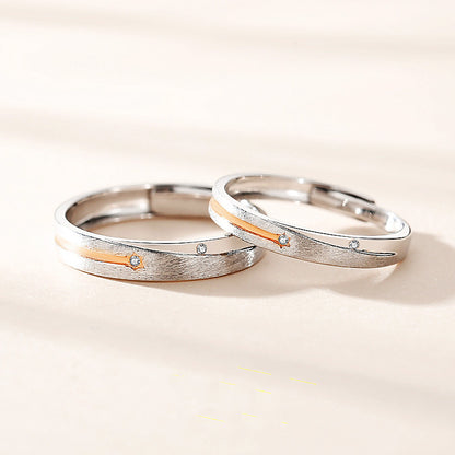 Wishing Stars Couple Rings